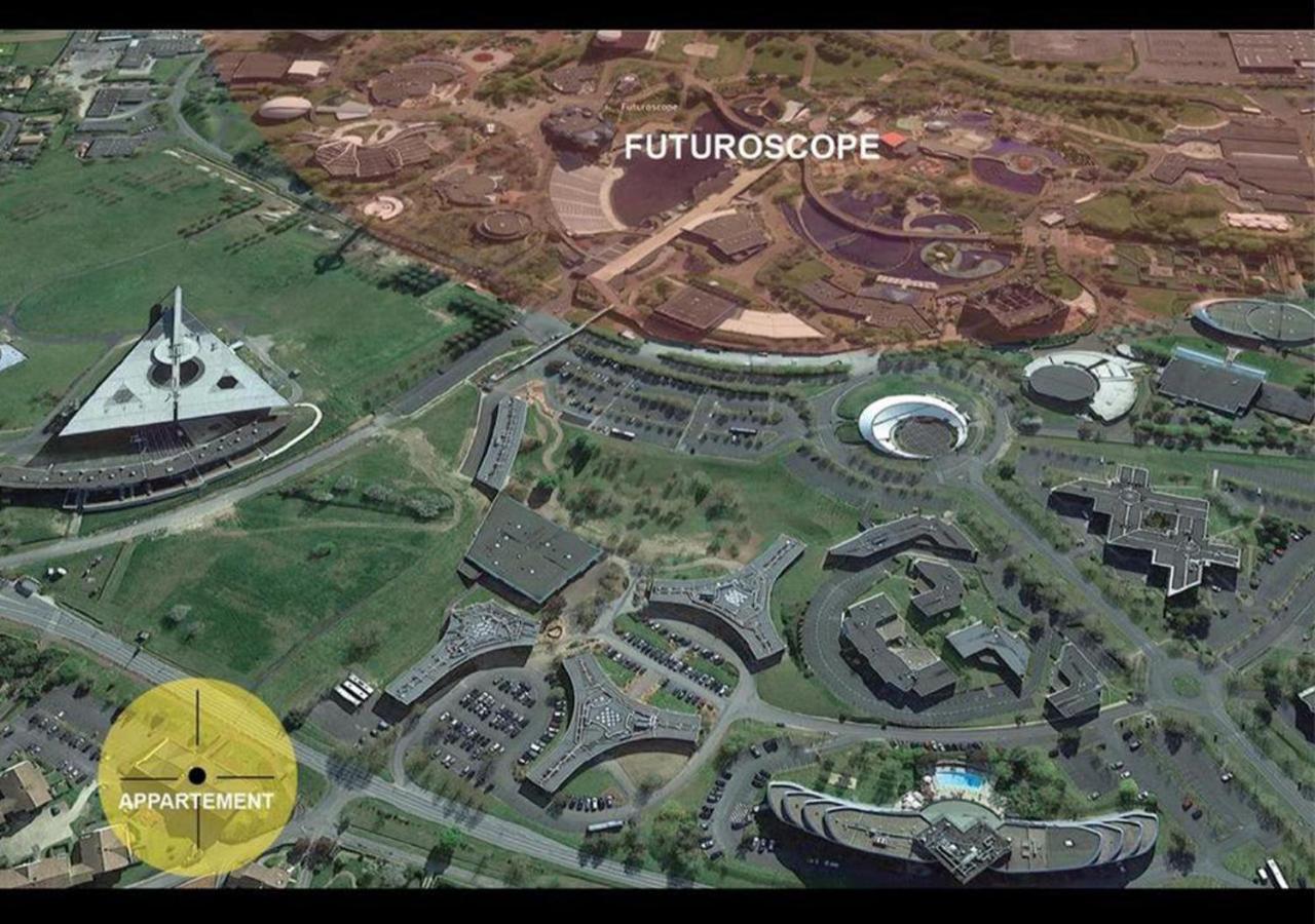 Futurostudio - Appart Hotel Futuroscope Nintendo - Site Du Futuroscope - Poitiers Jaunay-Clan Kültér fotó